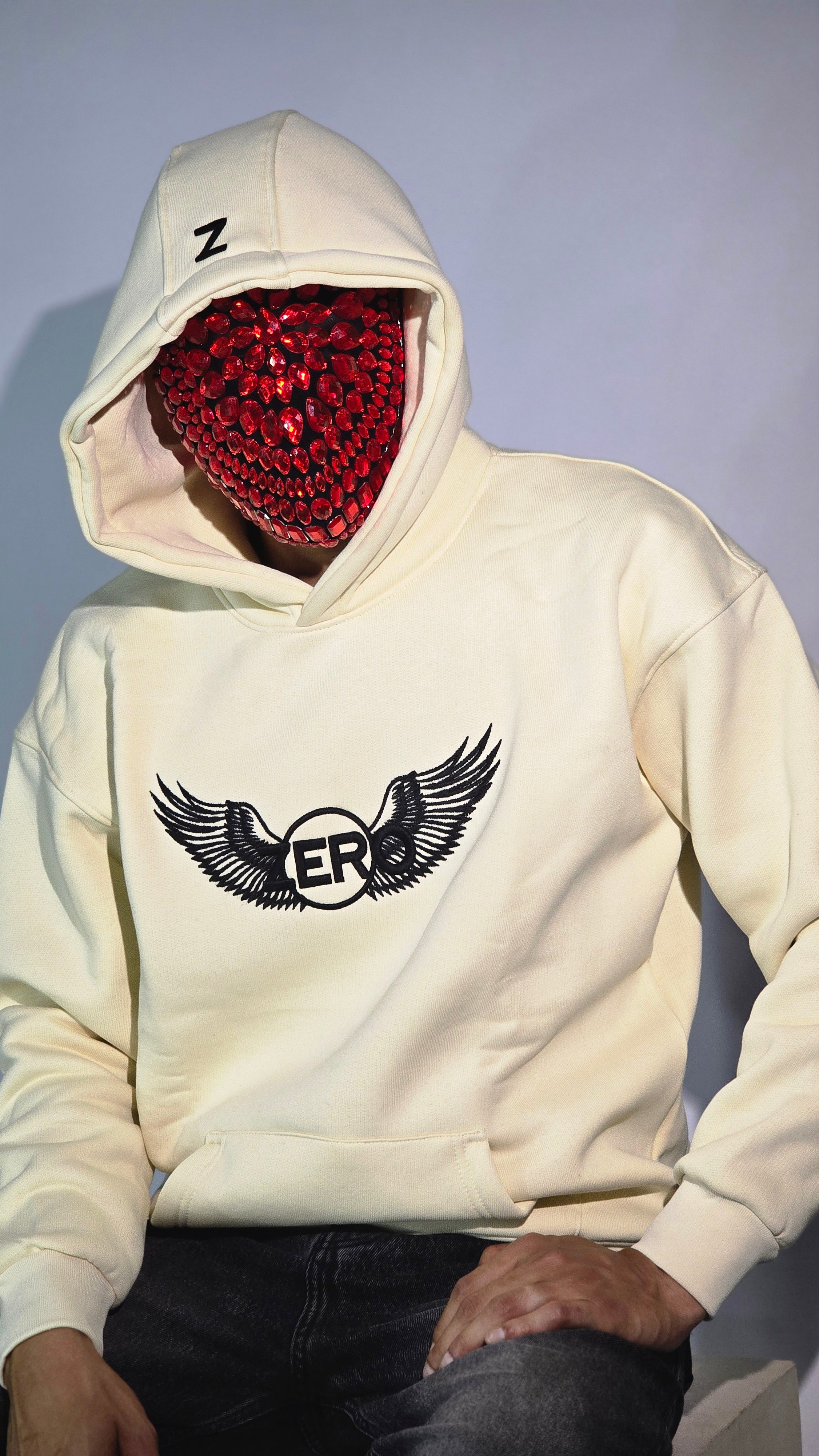 Premium Heavy Hoodie (Cream)