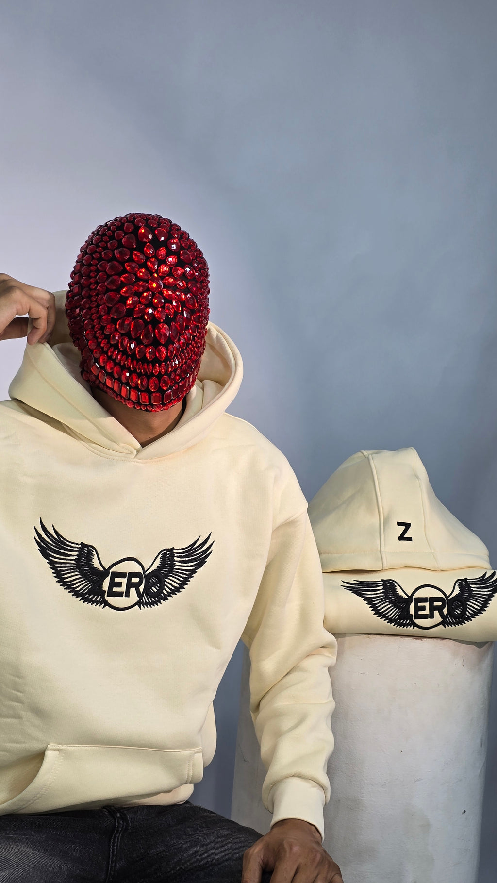 Premium Heavy Hoodie (Cream)