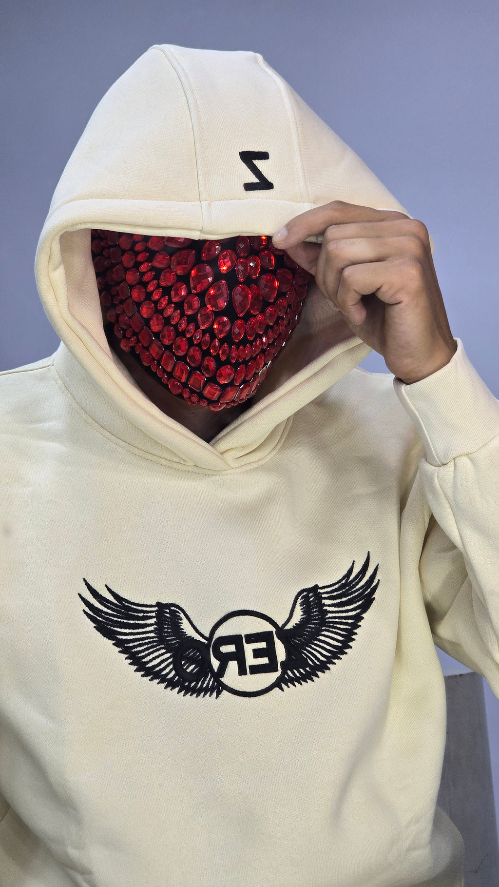 Premium Heavy Hoodie (Cream)