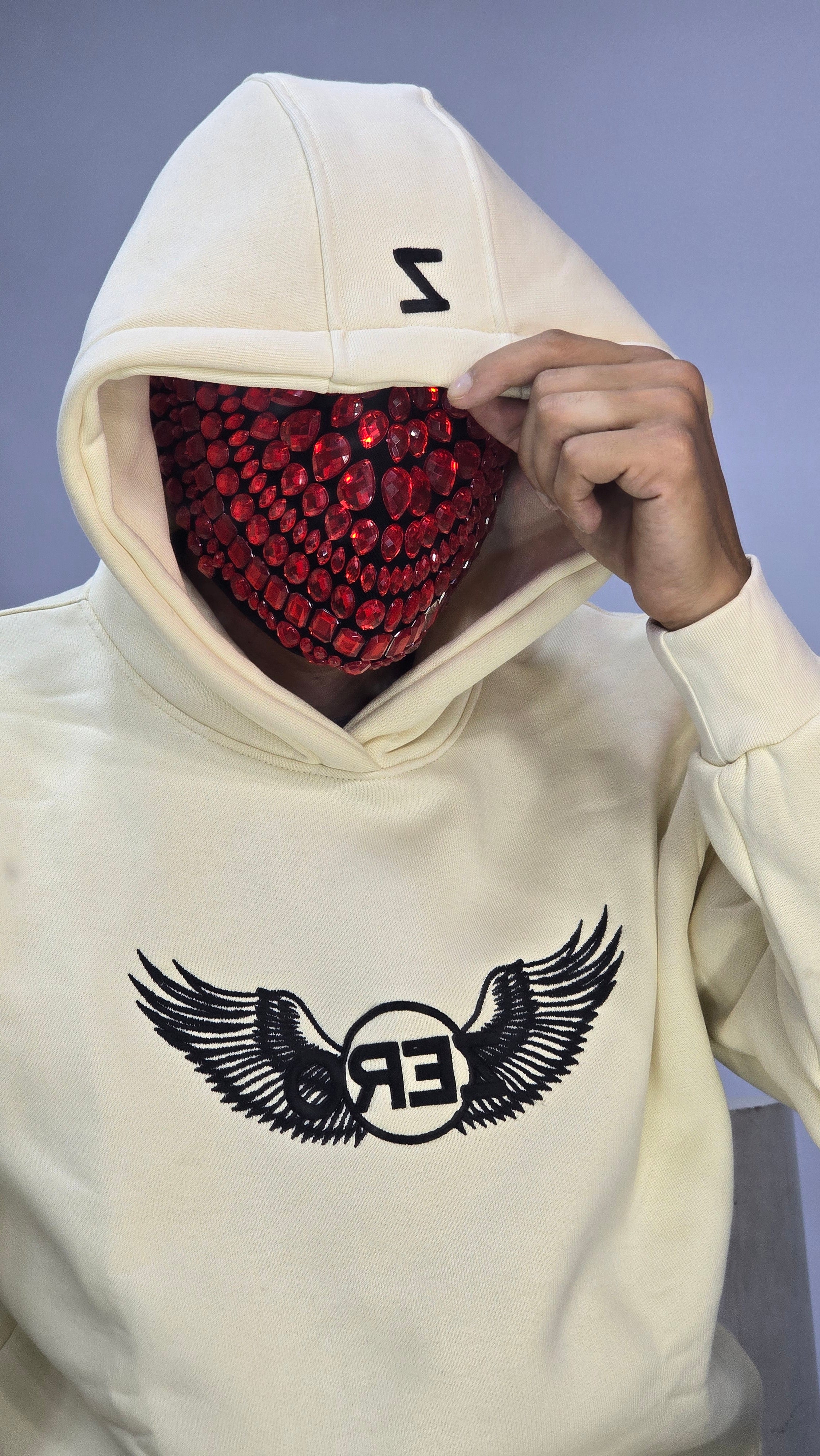 Premium Heavy Hoodie (Cream)